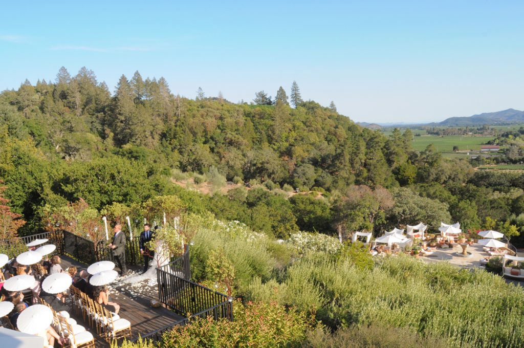 napa wedding photographer at Auberge du soleil