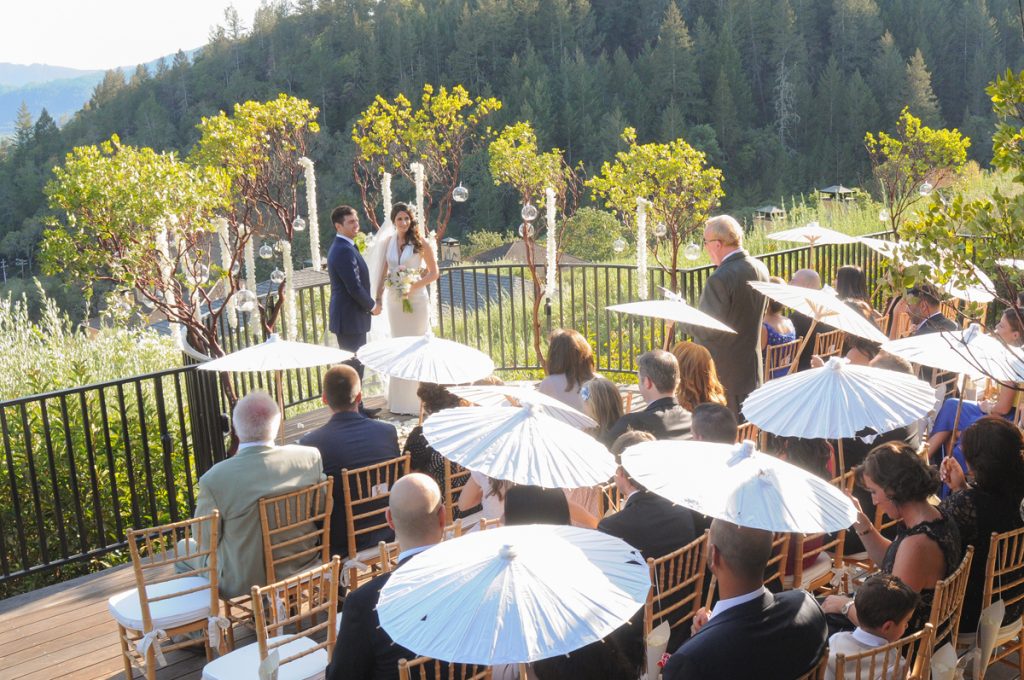 napa wedding photographer at Auberge du soleil