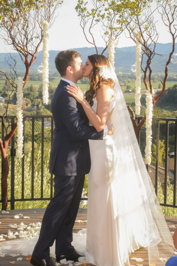 napa wedding photographer at Auberge du soleil