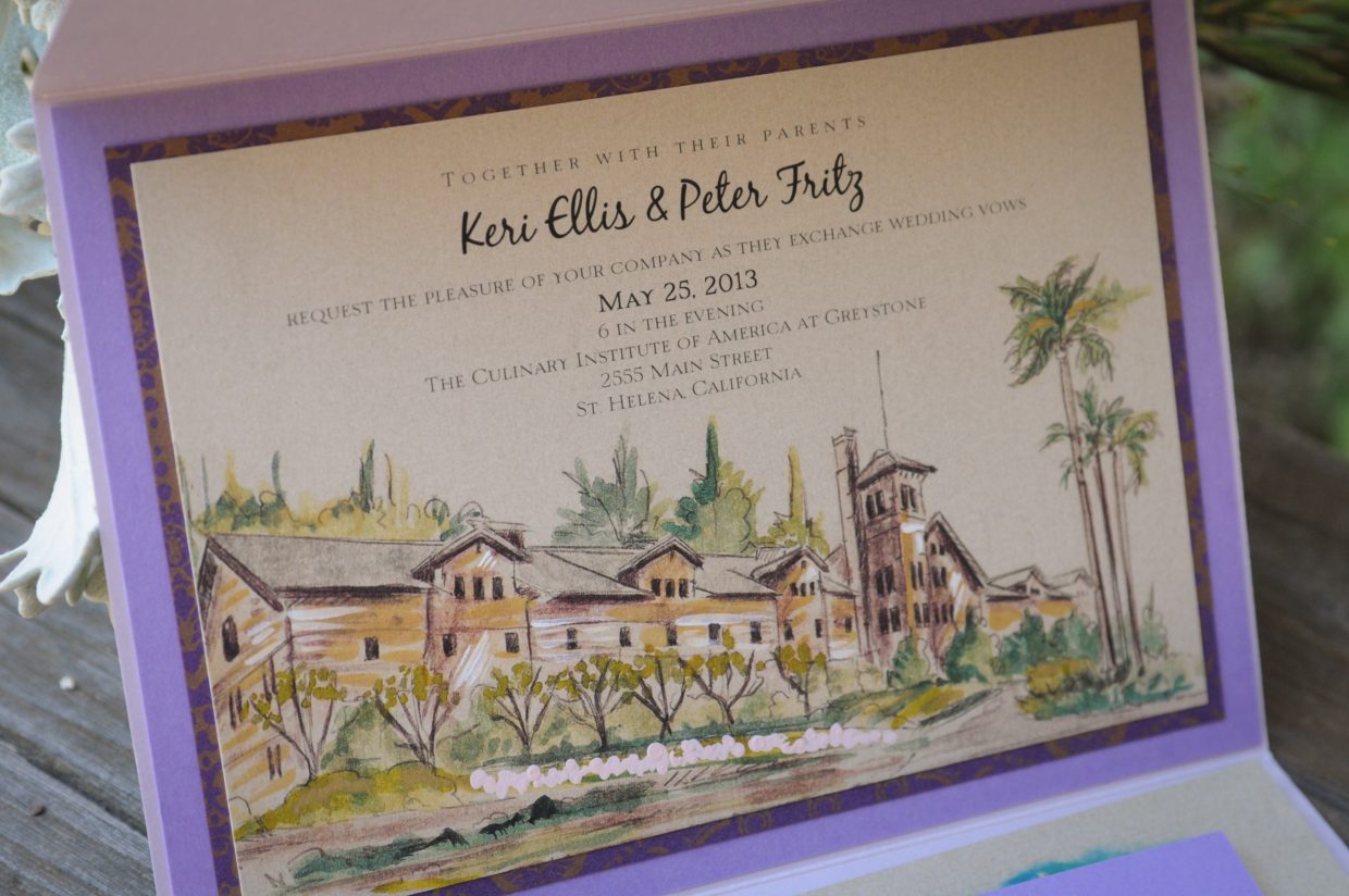 wedding invitations napa valley wedding photographer